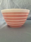 Pyrex Pink Stripped 401 Bowl