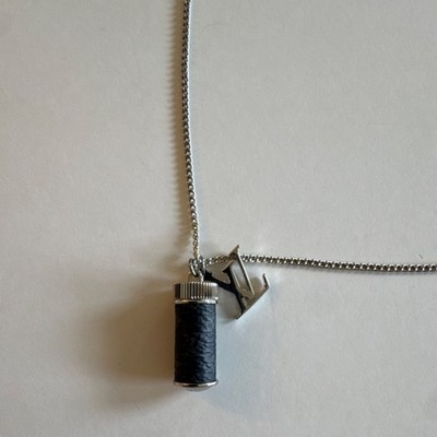 Louis Vuitton Monogram Eclipse Charms Necklace | eBay