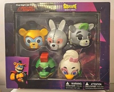 2024 Five Nights At Freddy's SECURITY BREACH SQUISHME Series 2 NRFB FNAF 