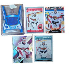 Spencer Knight Rookie 5 Hockey Card Lot Florida Panthers