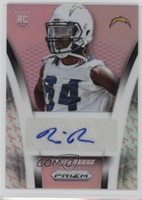 2014 Panini Prizm Auto Rookie Pink Prizm 93/100 Tevin Reese #AR-TR Auto 2r5