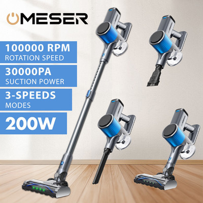 Kabelloser Akku Staubsauger 6-in-1 200W LED Akku Handstaubsauger Beutellos