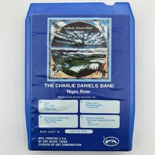 Charlie Daniels Band - Night Rider - Restored 8 Track Tape - New Pad and Splice