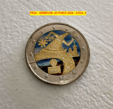 FRANCE 2024 - TOUR EIFFEL - J O PARIS 2024 - 2 EUROS COMMEMORATIVE - COULEUR