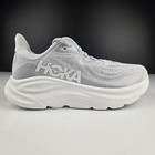 Hoka One One Clifton 10 Running Shoes Women's Cosmic Grey Size 8.5B