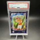 2024 Panini Donruss Optic - Rated Rookie Bo Nix #209 Purple Shock Prizm (RC)