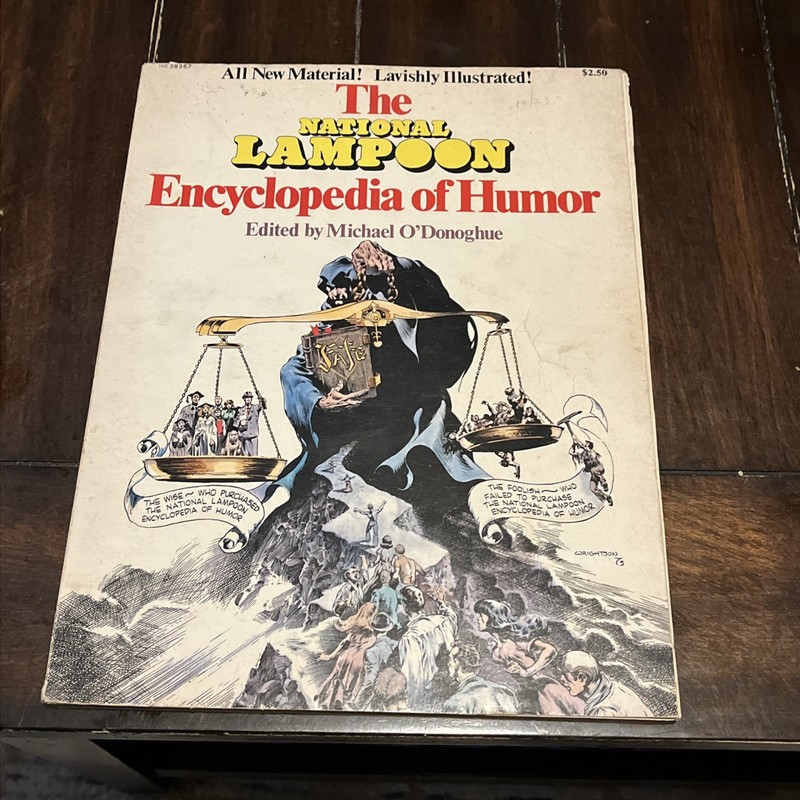 Vintage National Lampoon Encyclopedia of Humor Paperback 1973