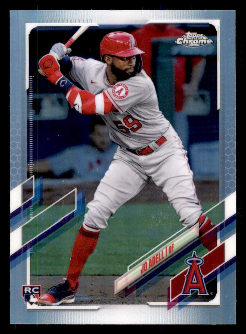 2021 Topps Chrome Jo Adell Refractor Rookie RC #142 Baseball Card