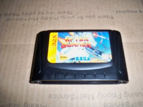 After Burner 32X Sega Genesis CIB (cleaned and tested)