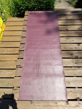 Lululemon Gym Training Yoga Mat 71"x24" Burgundy Color Used