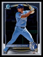 Jac Caglianone Kansas City Royals 2025 Bowman Chrome #BCP-154 Prospects