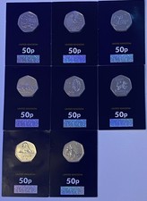 2020, 2021, 2022 Winnie the Pooh & Friends 50p Coins New Brilliant Uncirculated 
