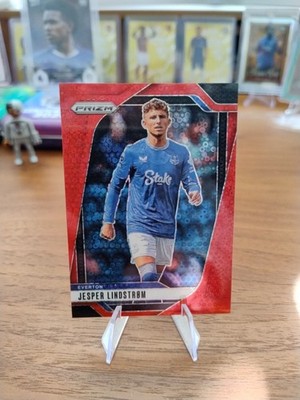 Panini Prizm 2024-25 Jesper Lindstrom 30/49 Disco Everton (O46)