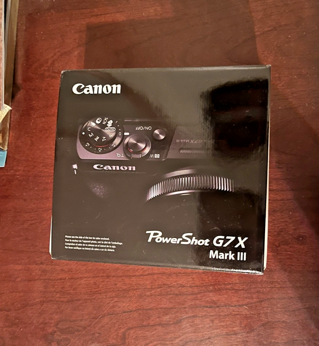 Canon PowerShot G7 X Mark III - 20.1MP Point & Shoot Digital