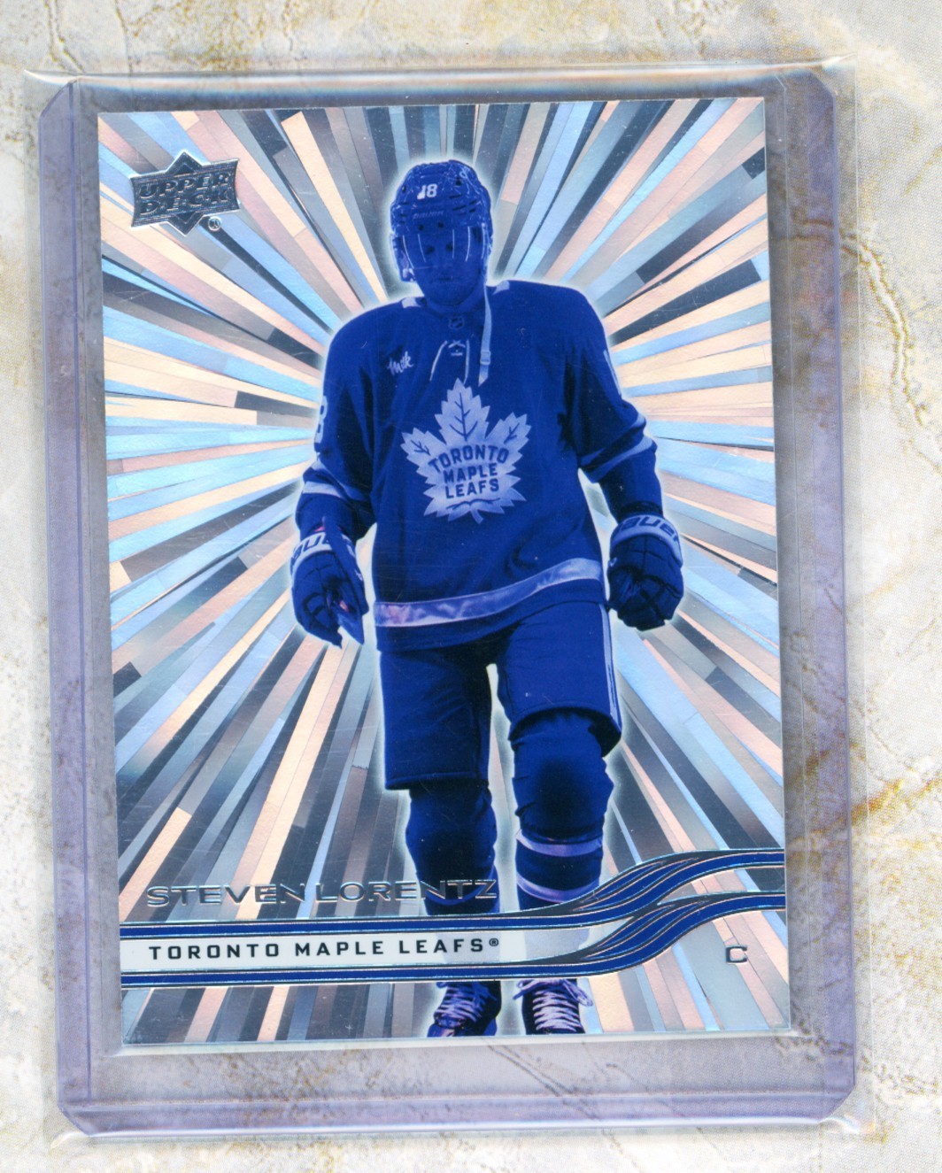 2025-26 Upper Deck Series 2 Hockey Outburst #416 Steven Lorentz
