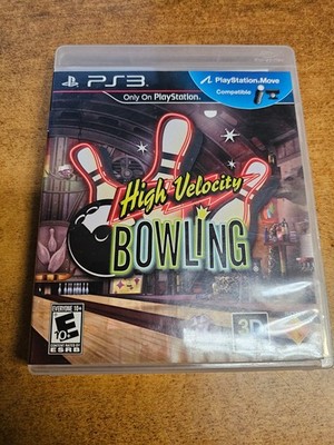 High Velocity Bowling (Sony PlayStation 3, 2010)(TESTED)(COMPLETE)