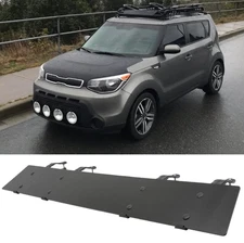 42" Car Roof Rack Cross Bars Wind Fairing Air Deflector For 2010-2022 Kia Soul