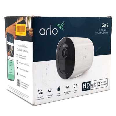 Arlo Go LTE/Wi-Fi Security Camera White Verizon VML2030-1VZNAS