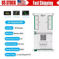 JK Smart BMS 8S-24S 300A Li-ion LiFePo4 LTO Battery 2A Active Balance BT RS485