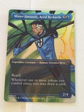 Mister Fantastic, Reed Richards Borderless Marvel Super Heroes Foil 320