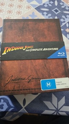 Indiana Jones - the Complete Adventures Box, Bluray, Filme 1 - 4 Rarität  