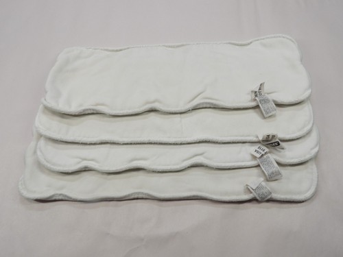 Lot Of 4 Thirsties Hemp 55% Cotton 45% Cloth Diaper Inserts 13" X 5"