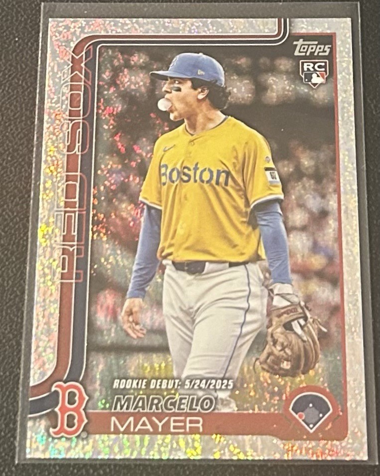 2025 Topps Update Baseball #US276 Marcelo Mayer Holo Foil Rookie Debut Parallel