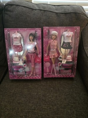 Shanghai Barbies 2008 Fan Club Edition both Blonde &Brunette Dolls Very Rare!!!