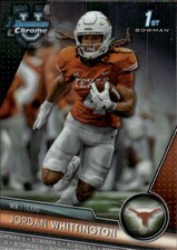 2023 Bowman University Chrome Jordan Whittington #192 Texas Longhorns 16C