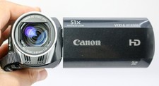 Canon VIXIA HF R300 1080p Full HD Camcorder Tested 51x Adv Zoom   HDMI   Mic In