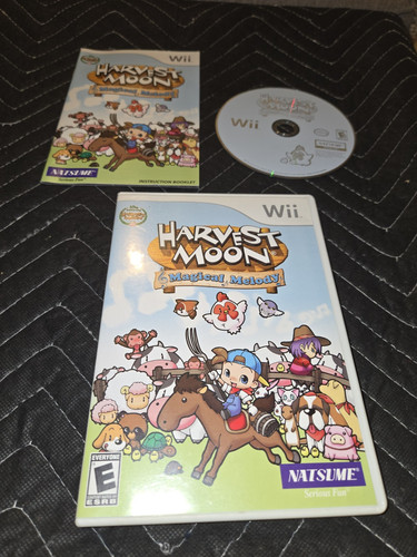 Harvest Moon Magical Melody For Nintendo Wii Complete In Box Authentic Tested