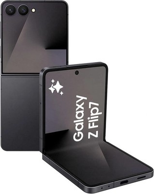 SAMSUNG Galaxy Z Flip 7 5G F766B 12+256GB Faltbar Smartphone JET BLACK