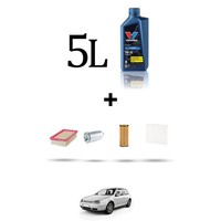 Hoffcar Wartungskit 4 Filter Und 5L ÖL FüR VW Golf IV (1J1 1J5) 1.9 SDI 50KW D