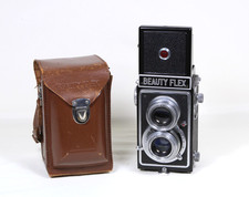 Beauty Flex 6x6 TLR Film Camera w/ Doimer 80mm f/3.5  Case