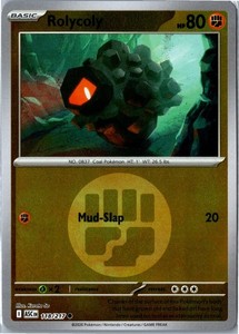Rolycoly (Energy Symbol Pattern) 118/217 Ascended Heroes Reverse Holo