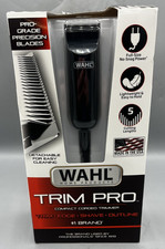 Wahl Trim Pro Compact Corded Trimmer for Men with Detachable Blades USED
