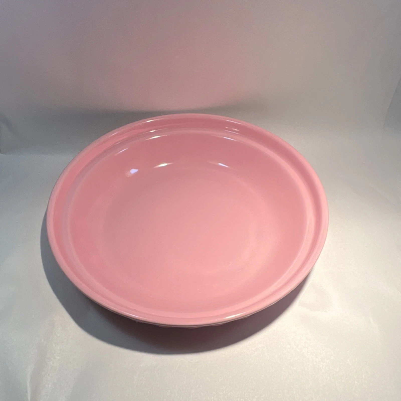 Longaberger Pink Ceramic Pie Dish 10.5 Inch Oven Microwave Dishwasher Safe
Opens in a new window or 