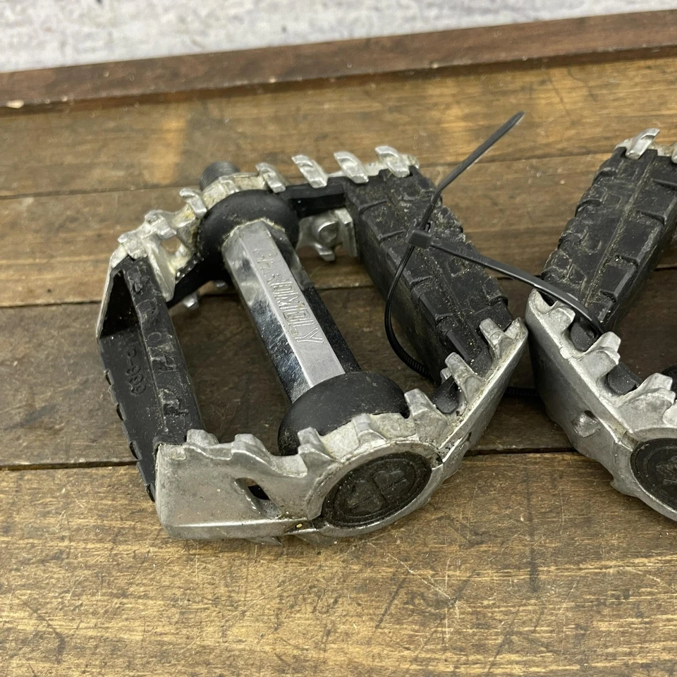 Pedales de bicicleta BMX VP-999 Chromoly aleación 9/16 3 piezas reflectores retro BMX años 80 90 Foto 4 de 4