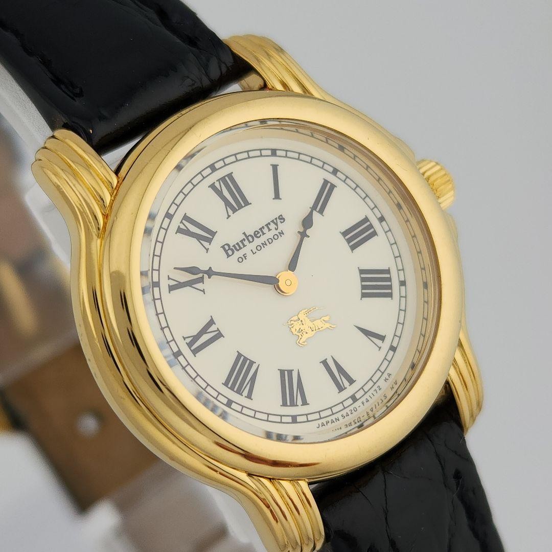 Burberry Quartz Watch Ivory 4620-E64171 Working Good Condition thumbnail 7