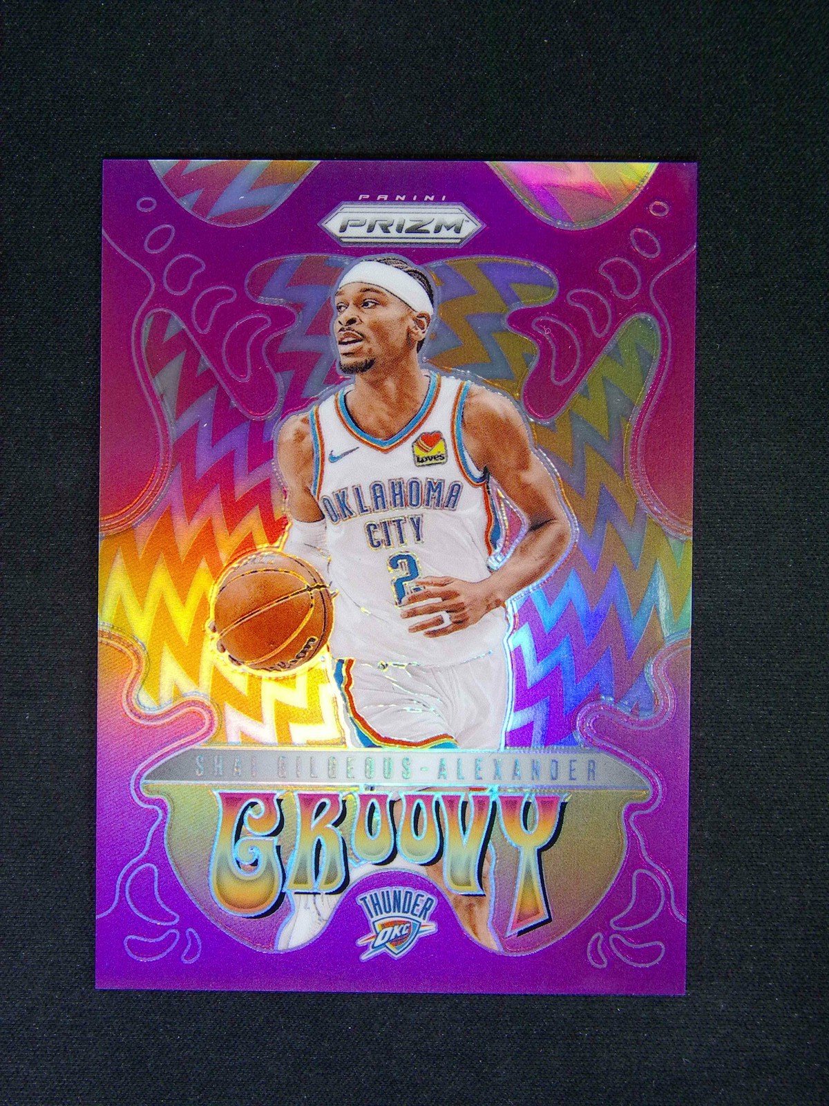 2024-25 Panini Prizm Shai Gilgeous-Alexander #2 Groovy Case Hit SSP