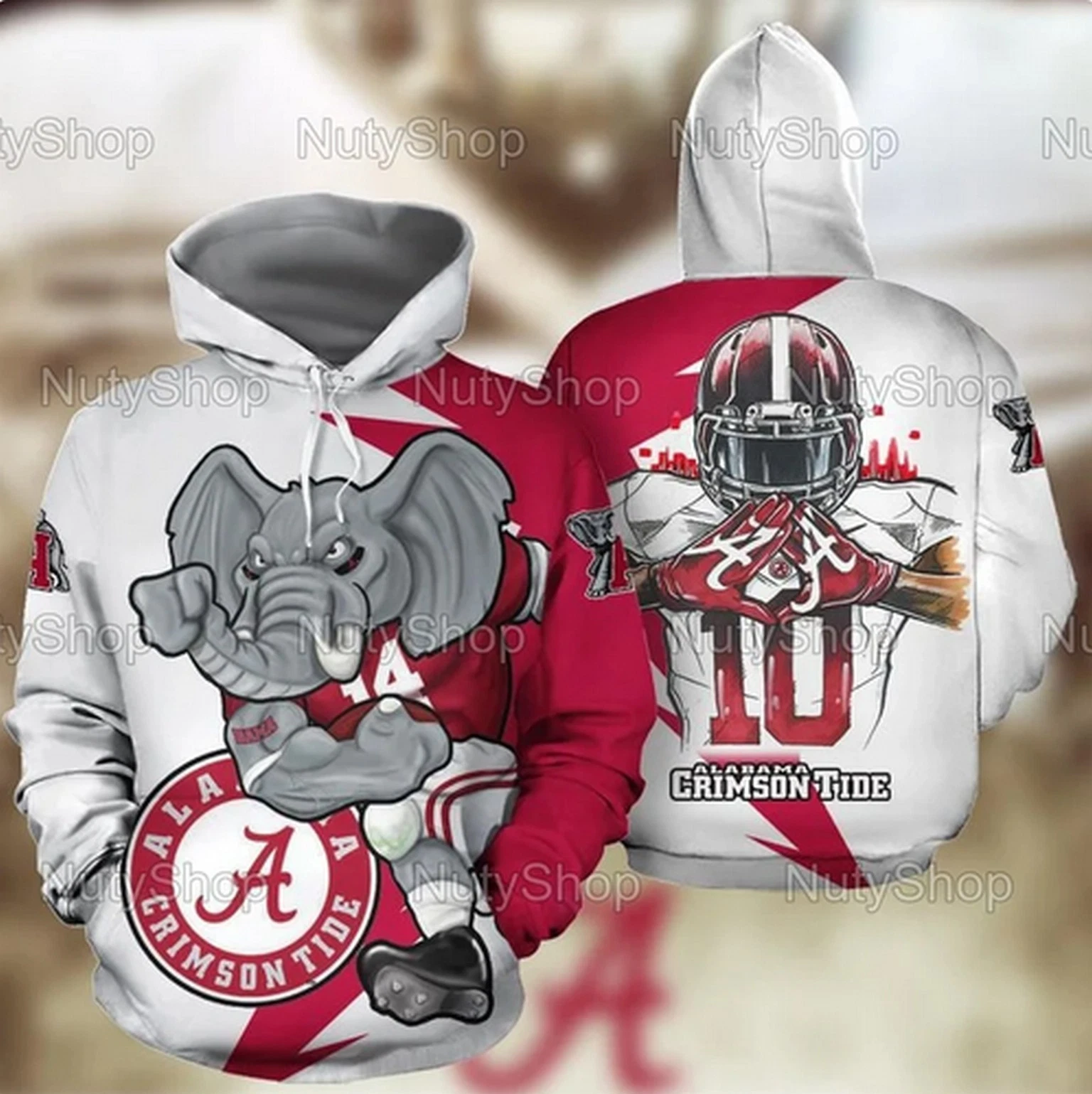Alabama Football Team Crimsonn Tidee Hoodie 3d Full Printing Alabama Pullover
Opens in a new window