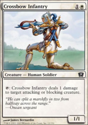 Crossbow Infantry Light Play, English 9th Edition