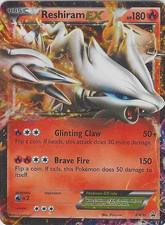 Pokémon Reshiram EX BW36 Black & White Promo Holo Basic 180HP Card on eBay