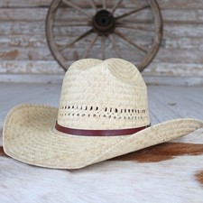 Resistol Vented Straw Cowboy Hat - Tuco