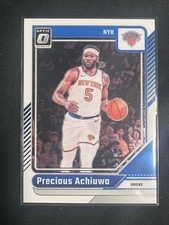 2024-25 Donruss Optic Base #201 Precious Achiuwa New York Knicks