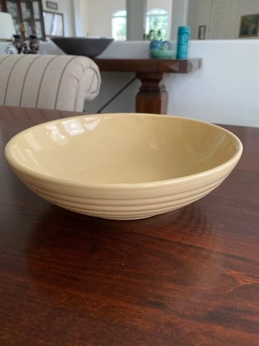 Bauer Pottery Ring Serving Salad Bowl, IVORY