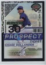 2024 Panini Prospect Edition Black Velocity Prizm 33/39 Chase Dollander #24 4z8