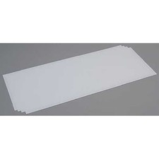 Evergreen Scale Models White Sheet .030 x 8 x 21 4 EVG9104 Plastic Building