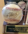 Tino Martinez Autographed JSA Ball & 1988 Topps Rookie Card In Ultra Pro Holder — photo 6