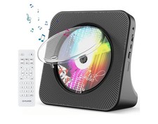 Portable CD Player, Bluetooth CD Kpop Player for Desktop with HiFi Sound...